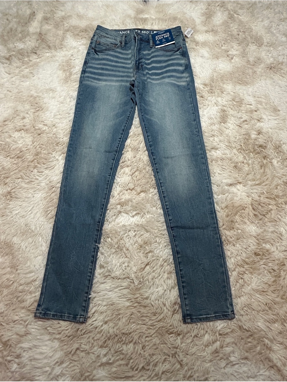 Arizona Jean Company Womens Medium Blue Skinny Jeans- Size 30x34
